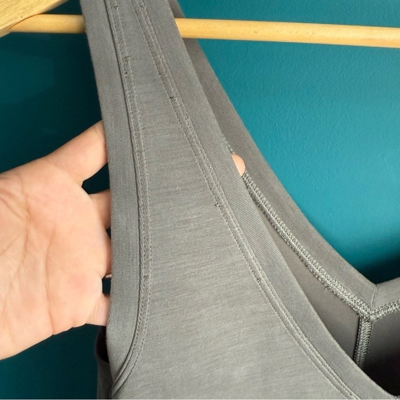 Lululemon Ease of it All V-Neck Jumpsuit
Grey Sage size 4 - Picture 10 of 16